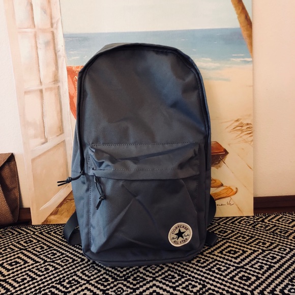 Converse Handbags - Grey Converse Backpack with Laptop Pocket